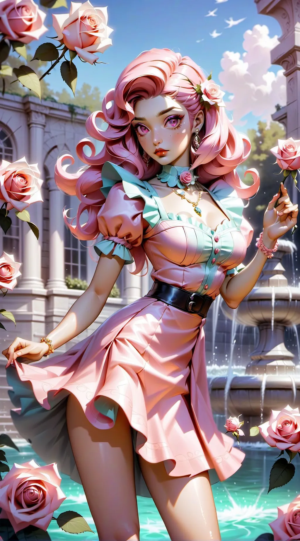 ai character: ceres  background