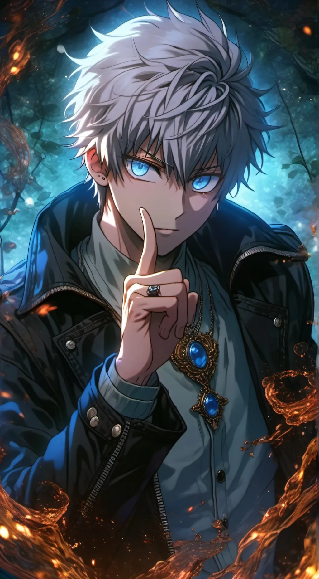 ai character: Lior background