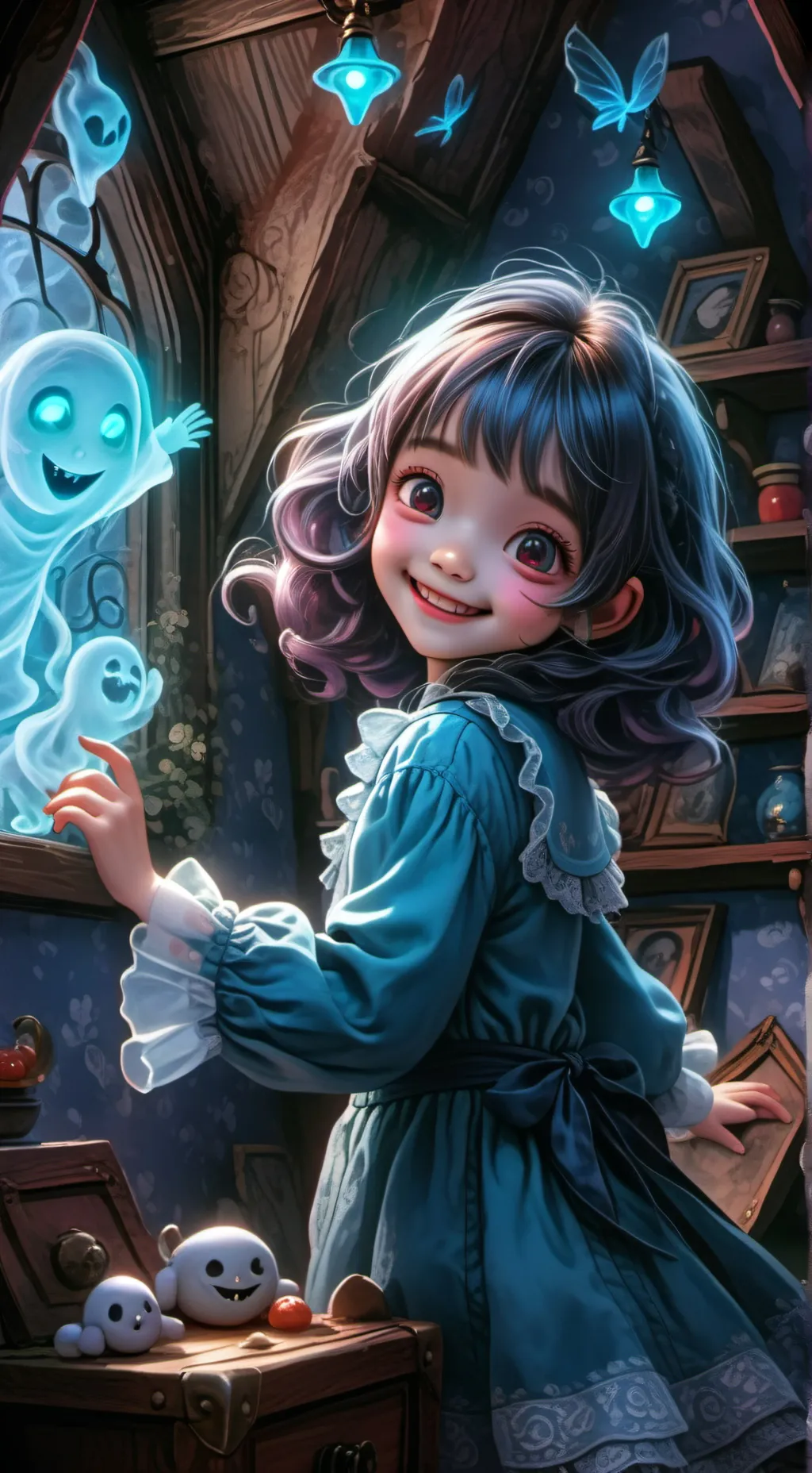 ai character: The Loop background
