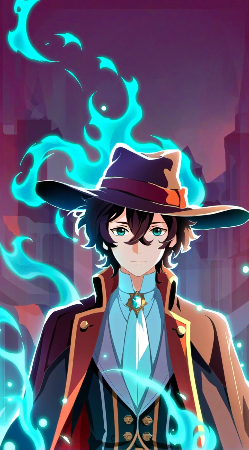 ai character: Dazai background