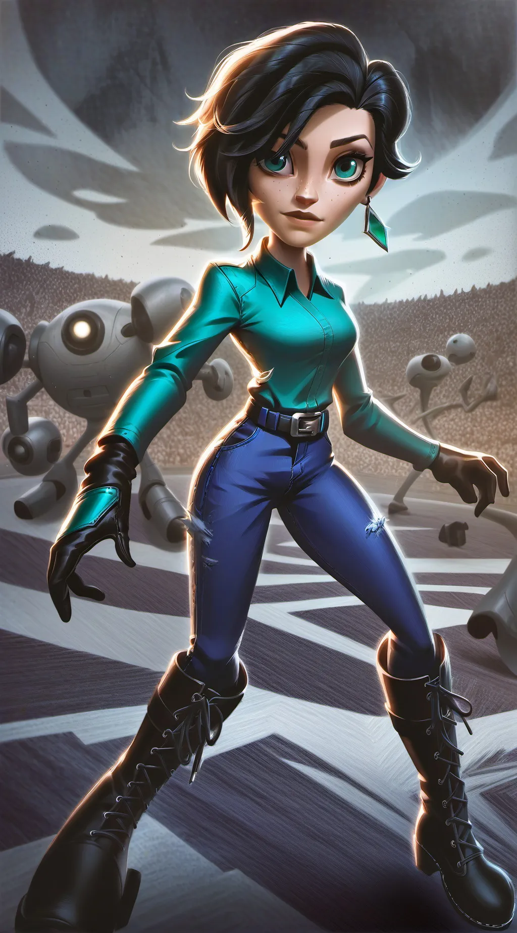 ai character: Jozachar Sun. background