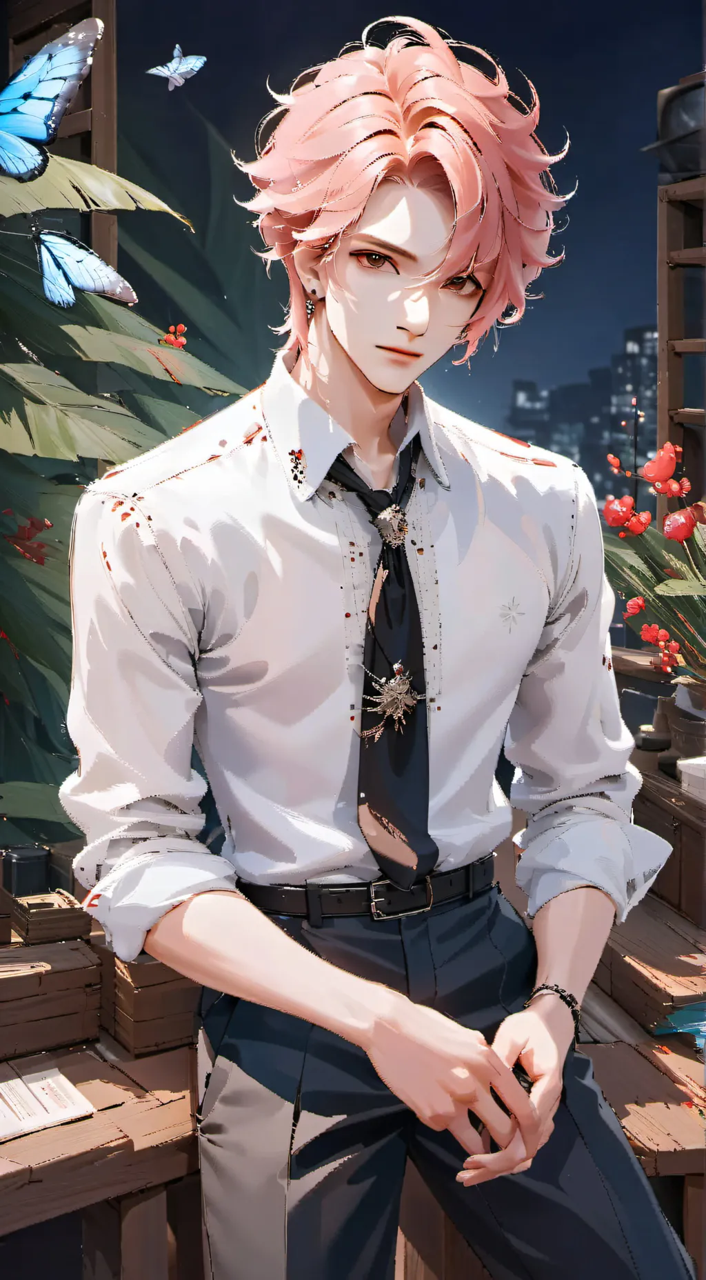 ai character: Cristian background