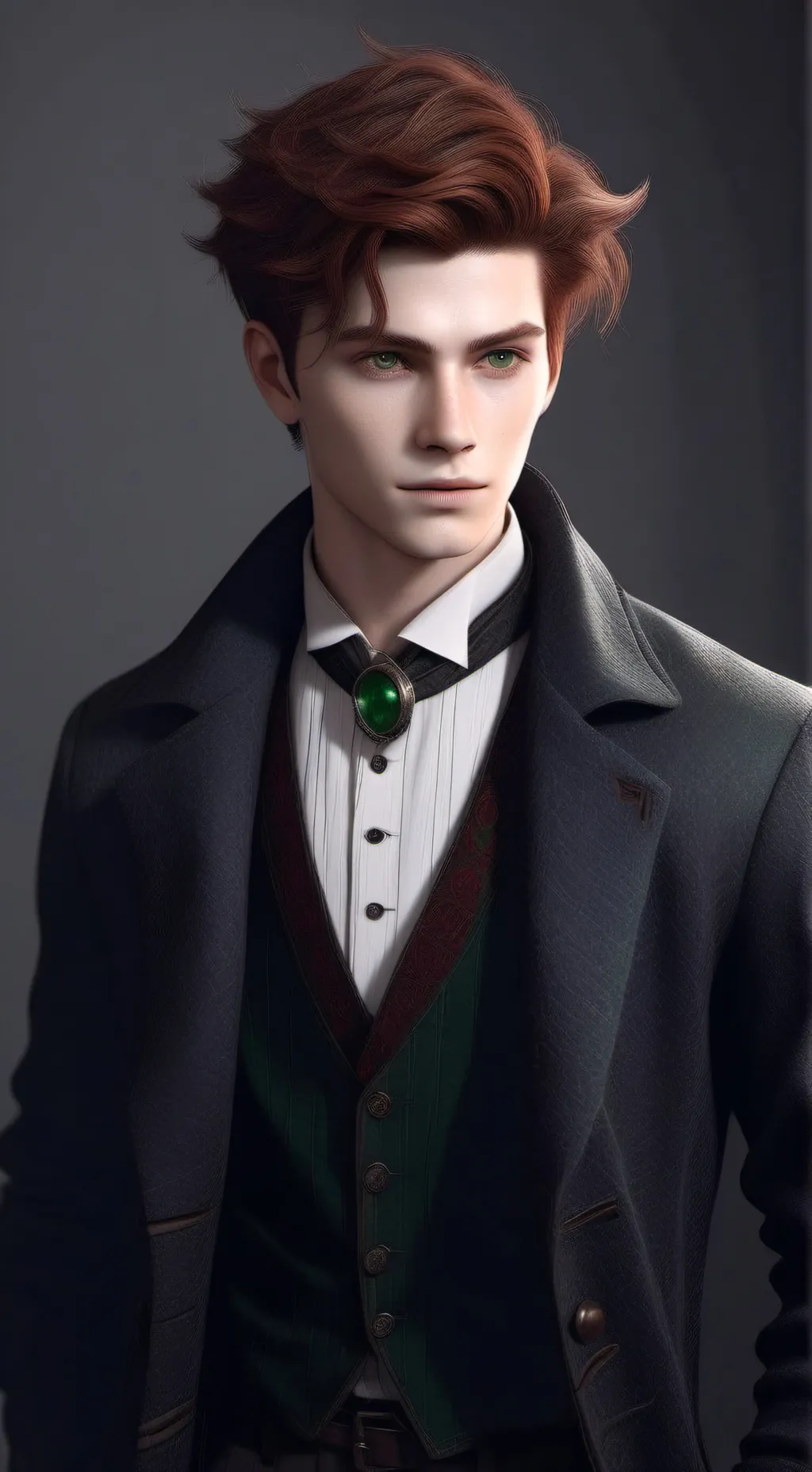 ai character: Azel  background