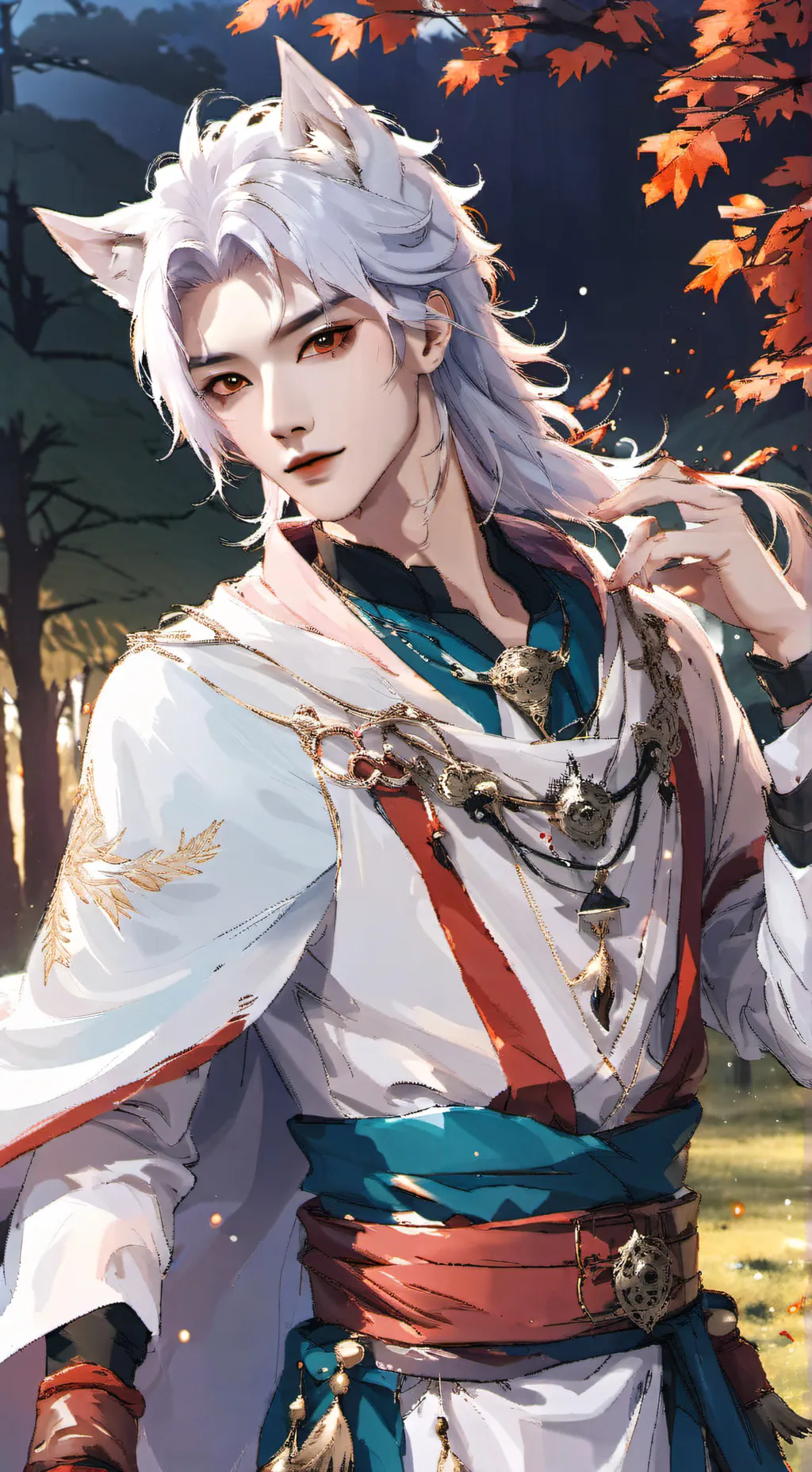 ai character: Anggee background