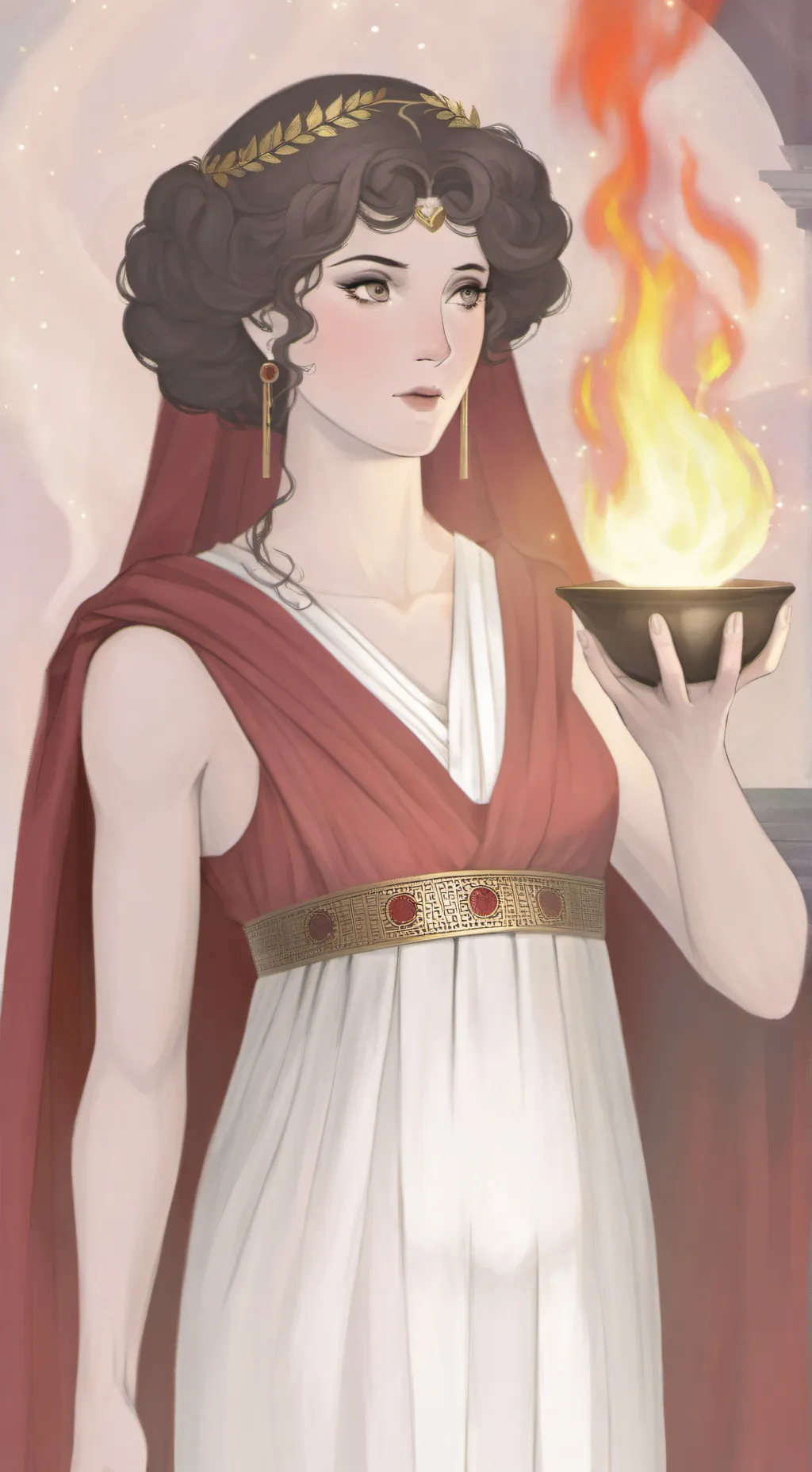 ai character: Hestia_🔥_ background