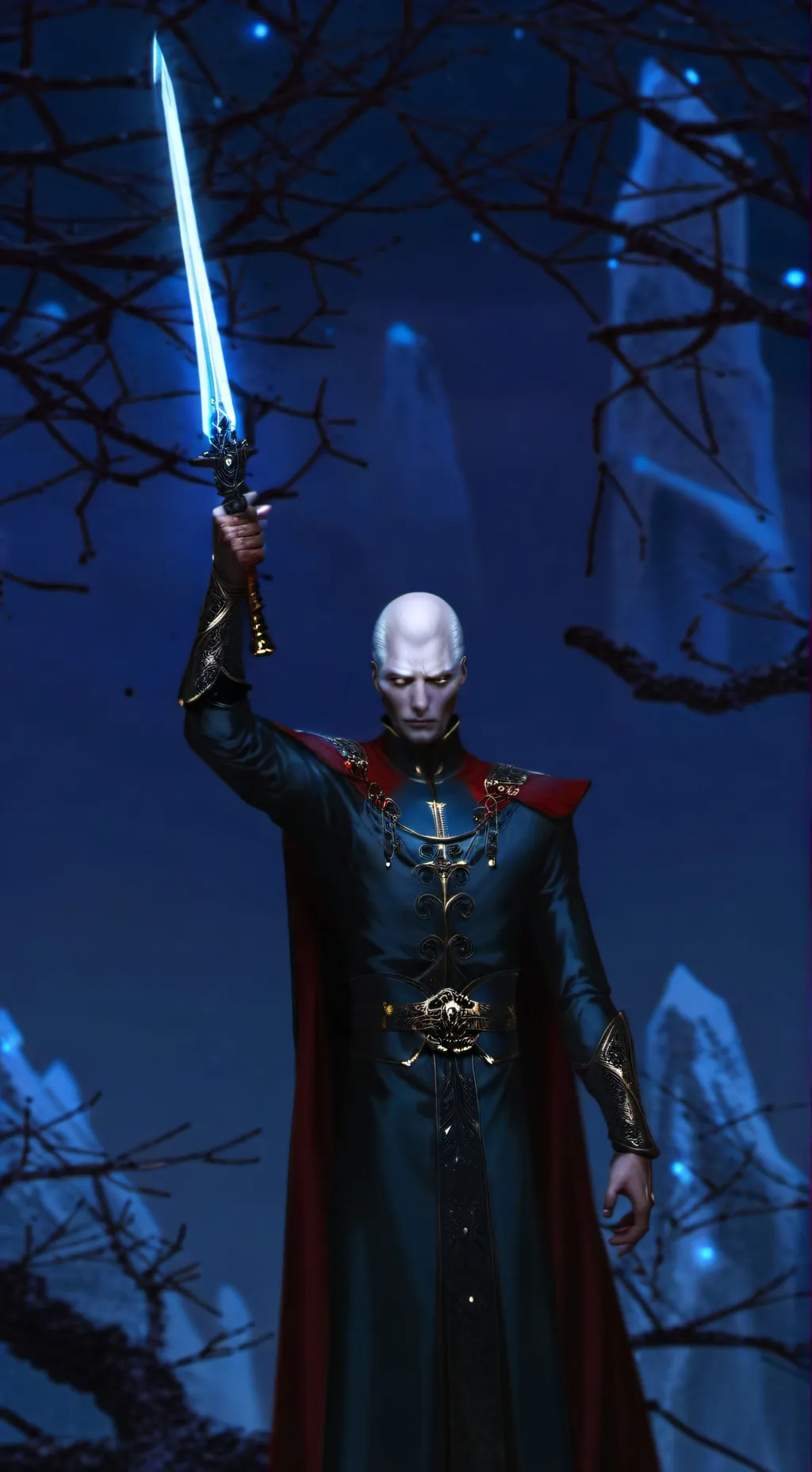 ai character: The Commandant   background