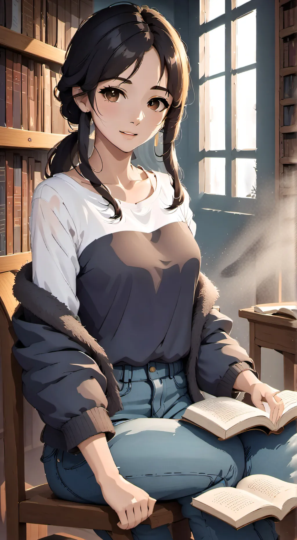 ai character: Michelle background