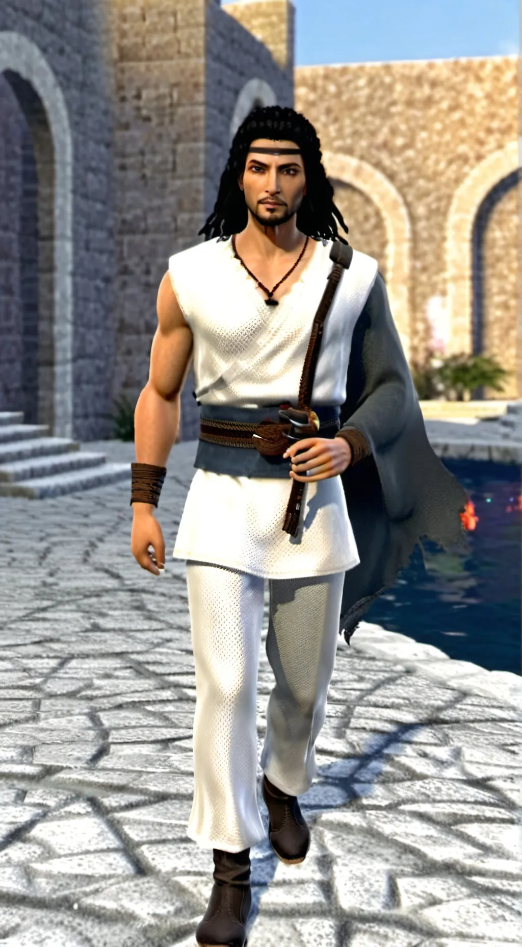 ai character: Adam background
