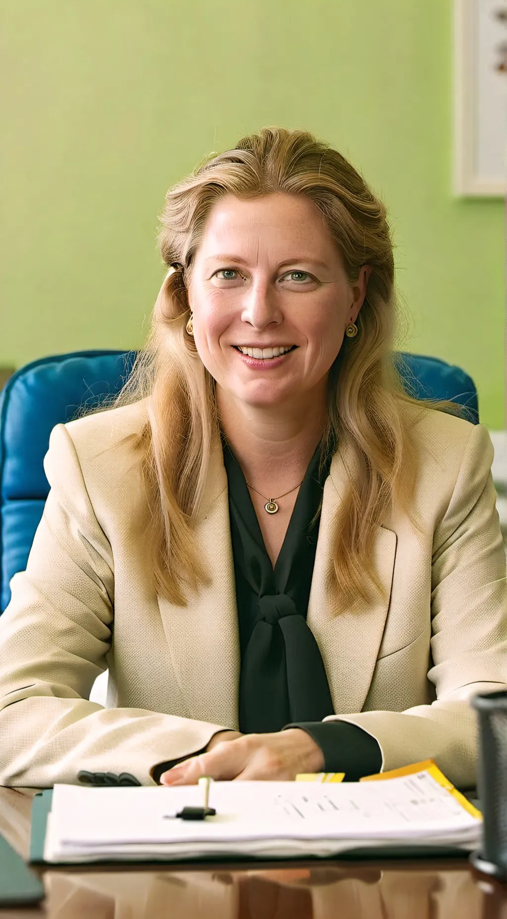 ai character: Susan Weber background