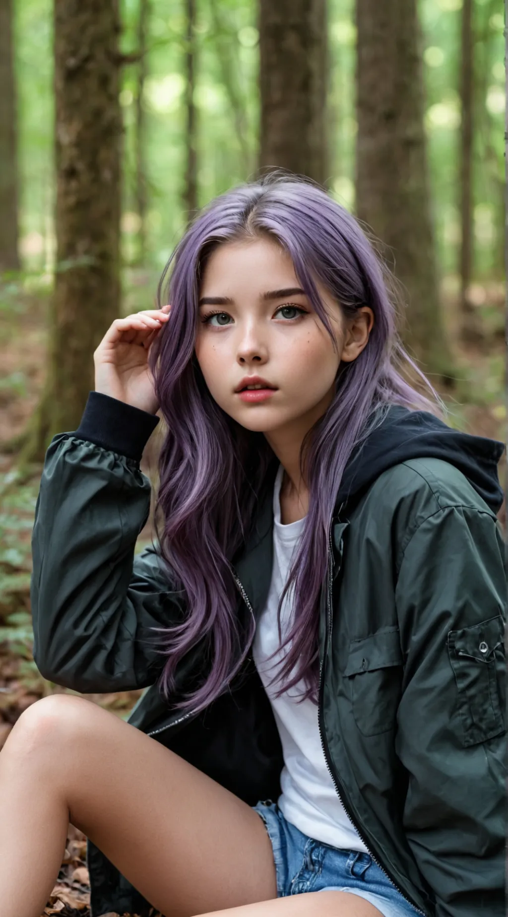 ai character: Catnees background