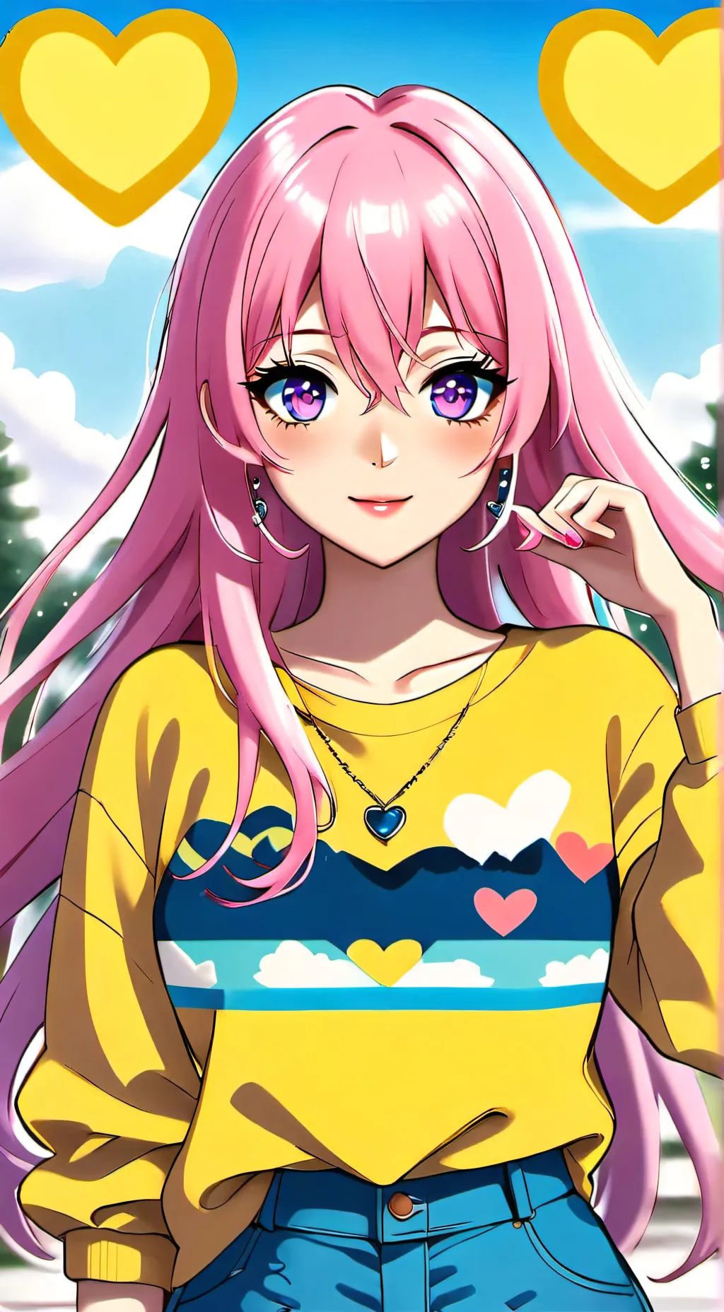 ai character: Romance Rose background