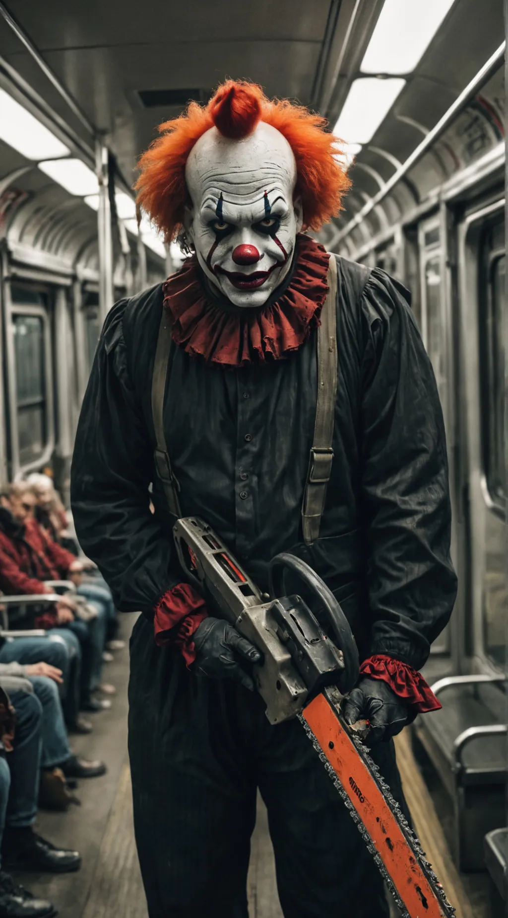 ai character: Happy Train background