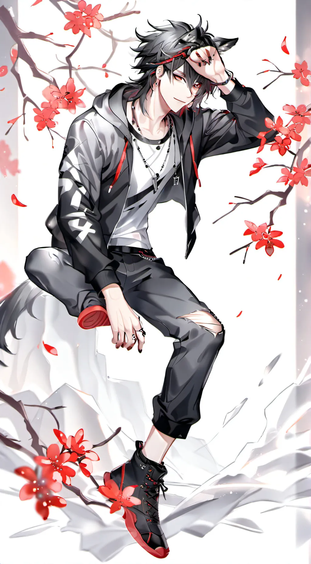 ai character: 🛡👑jax👑🛡 background