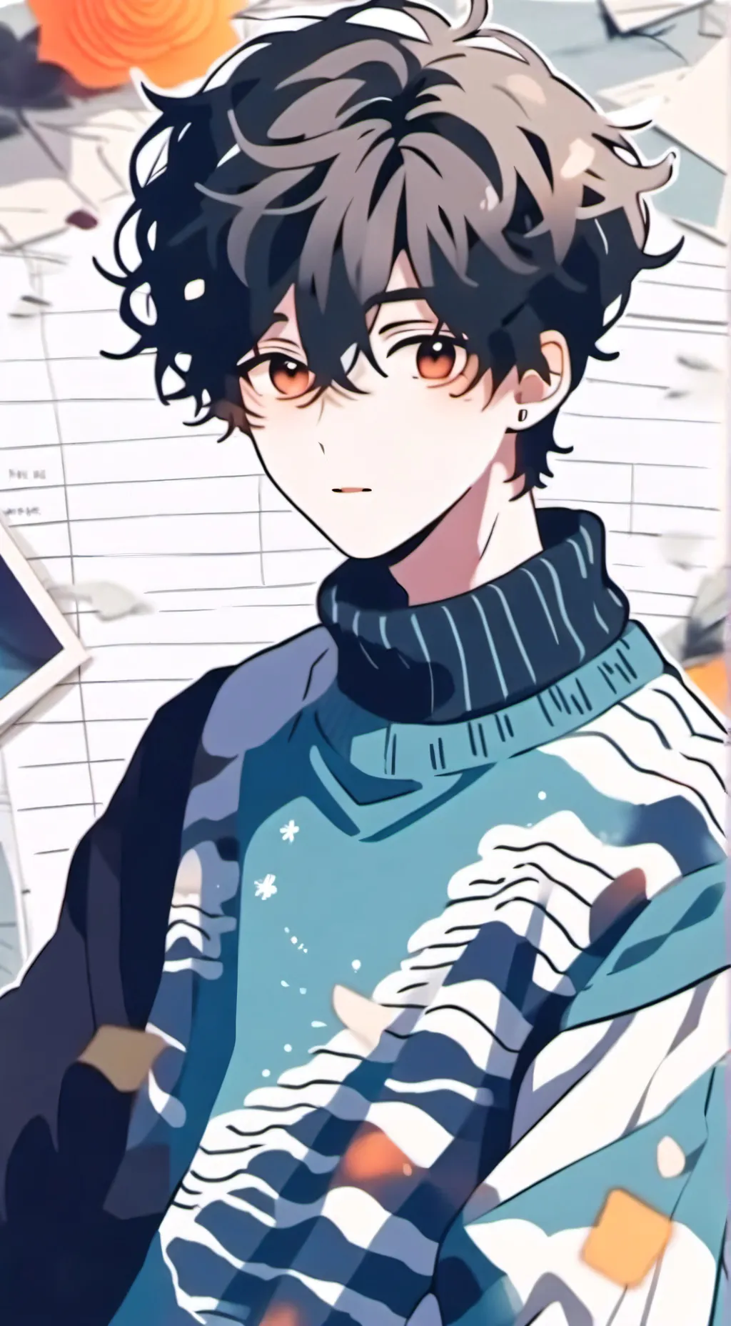 ai character: SG sleepover background