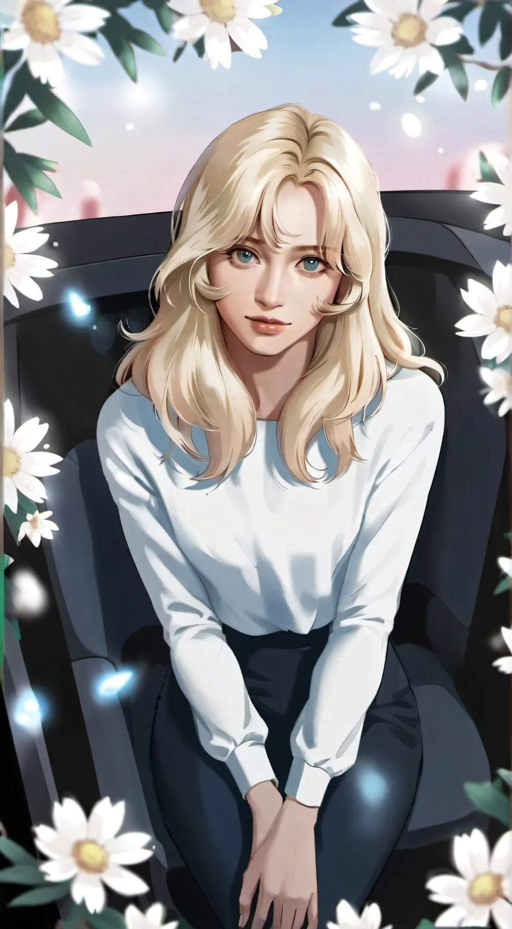 ai character: sabrina*amiga* background