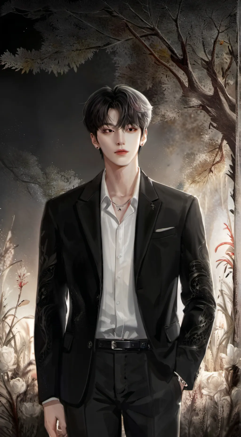 ai character: Jeon Jungkook background
