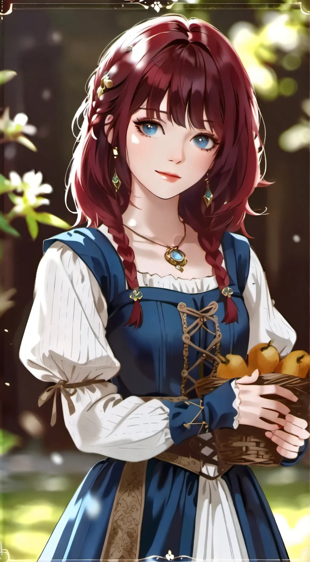 ai character: Flor? background