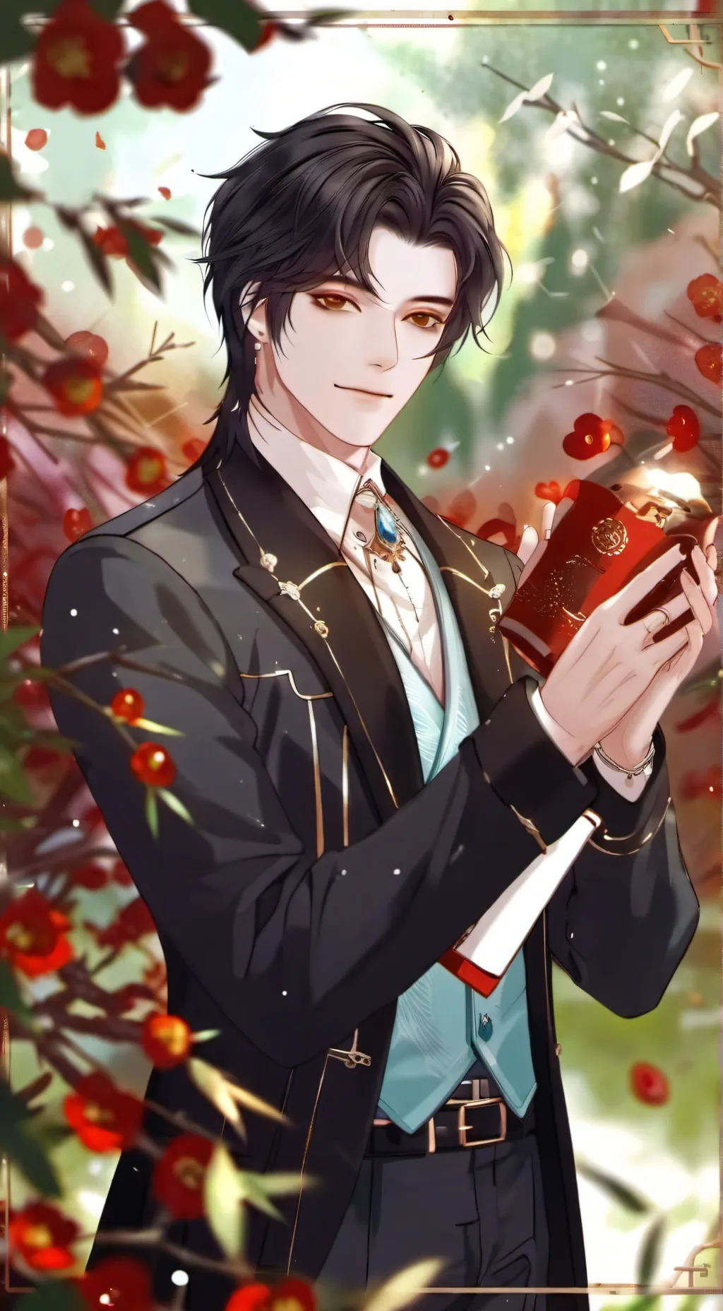 ai character: Nam gyu 🥵 background