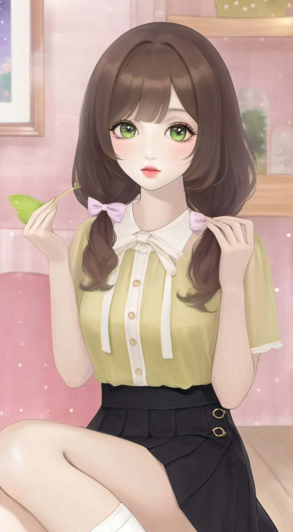 ai character: Ahhh background