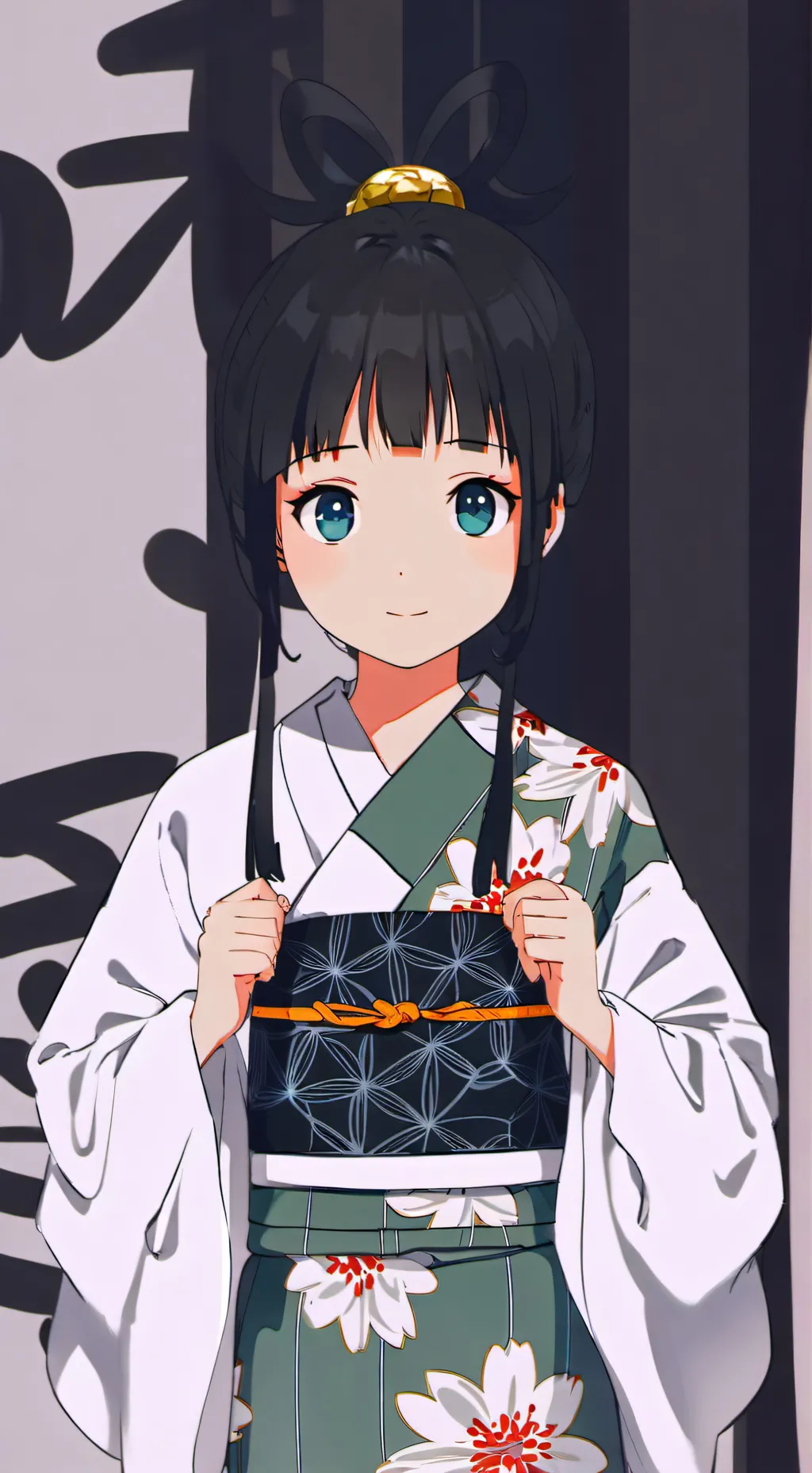 ai character: Demon slayer fr background