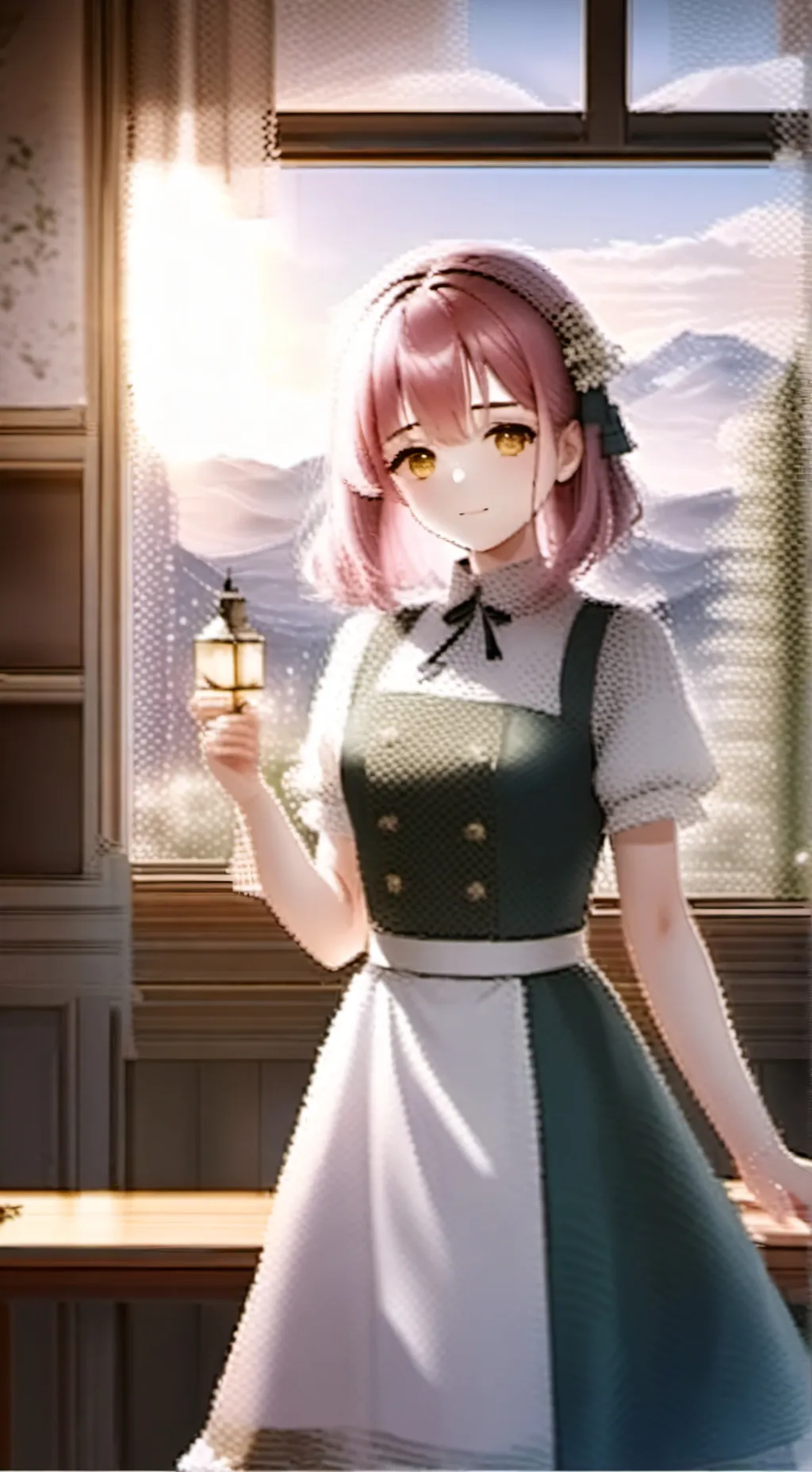 ai character: Кира background