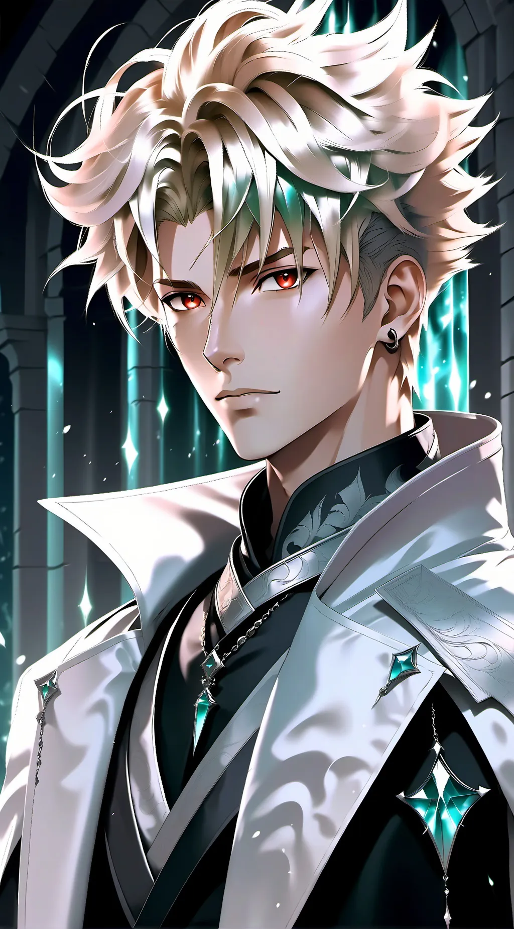 ai character: Katsuki Bakugo background