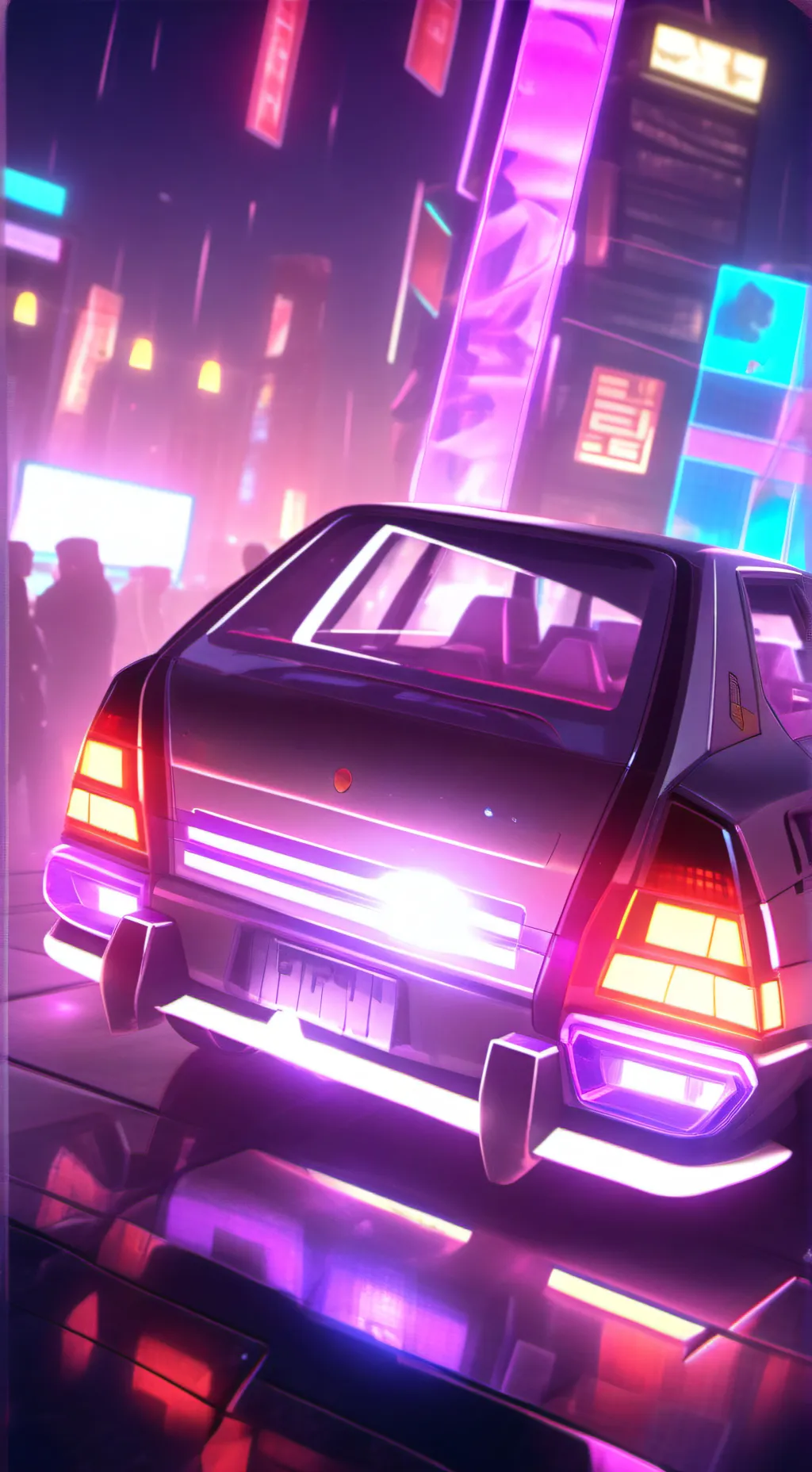 ai character: Dark City background