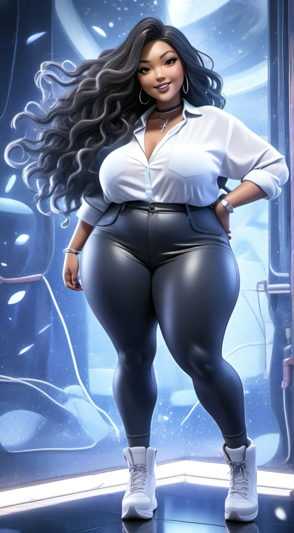 ai character: Mio Furingi background