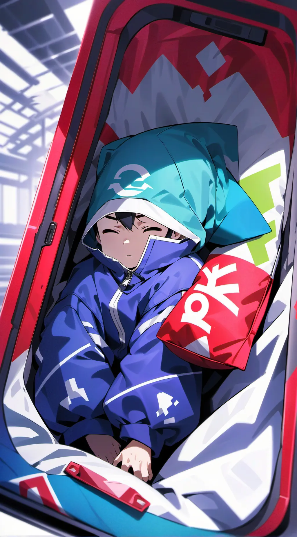 ai character: kpdh sleepover background