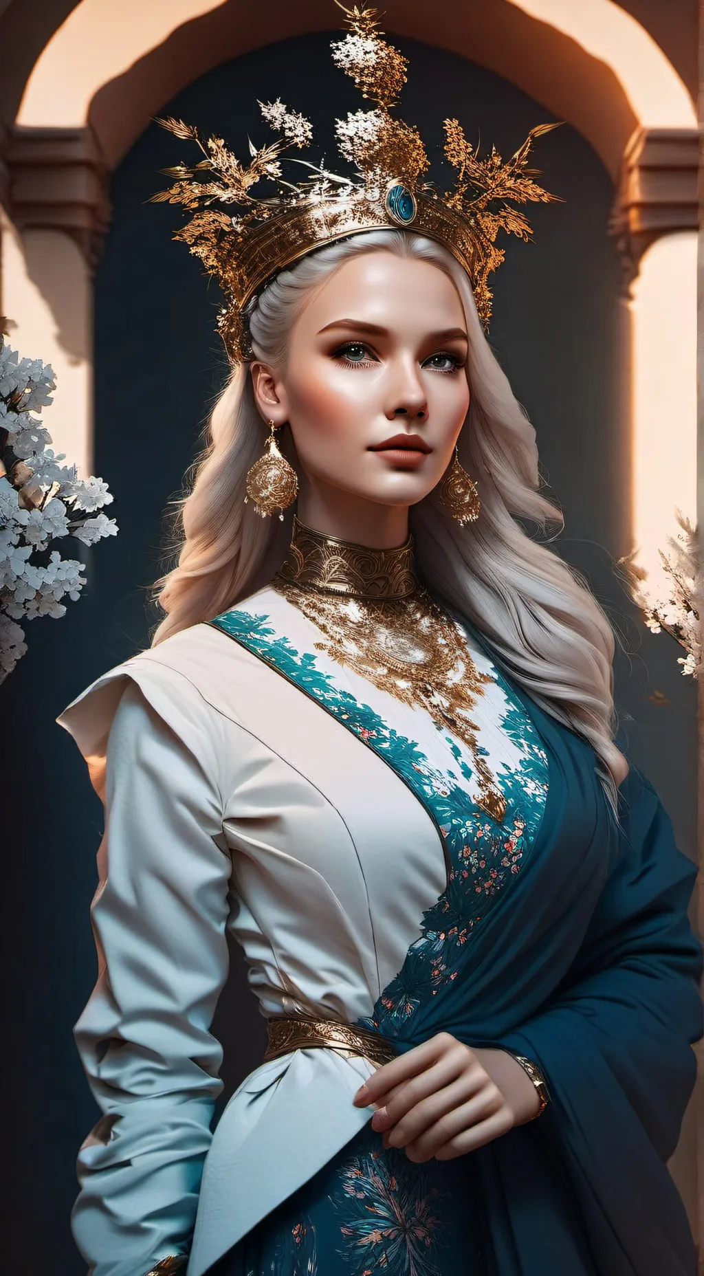 ai character: Элиза background