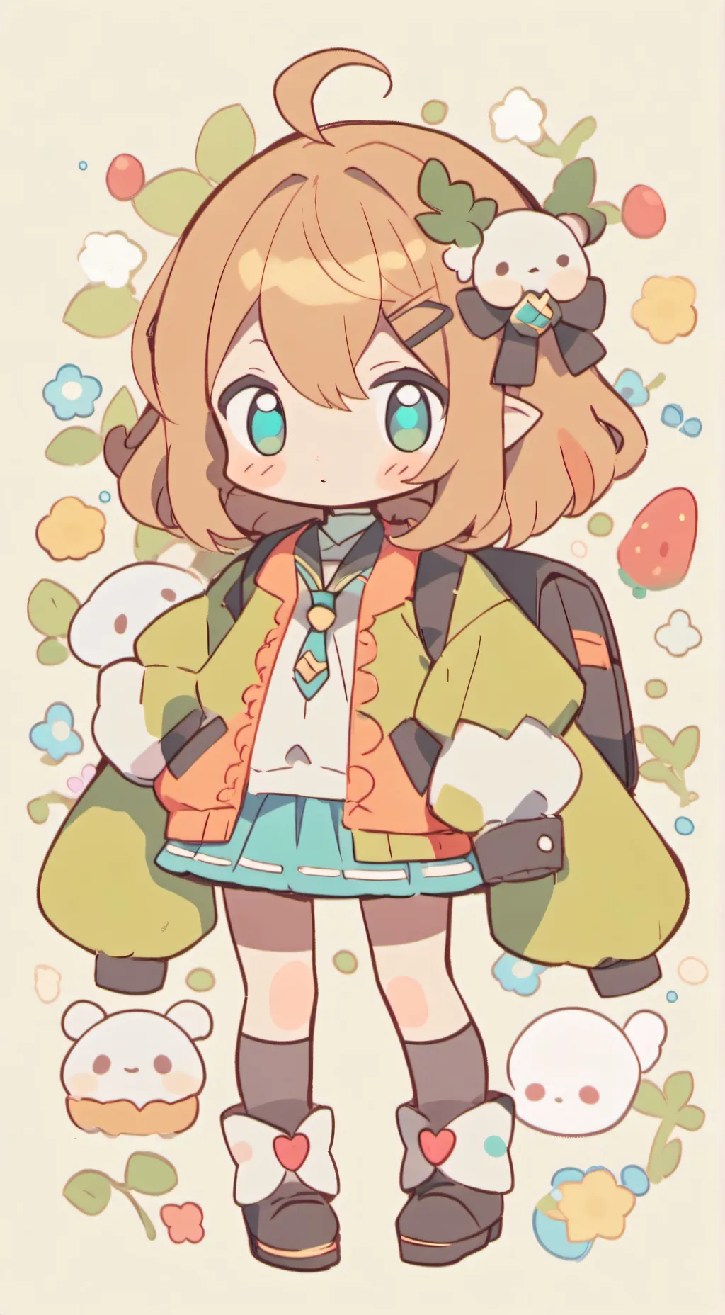 ai character: Clingy Neptune background