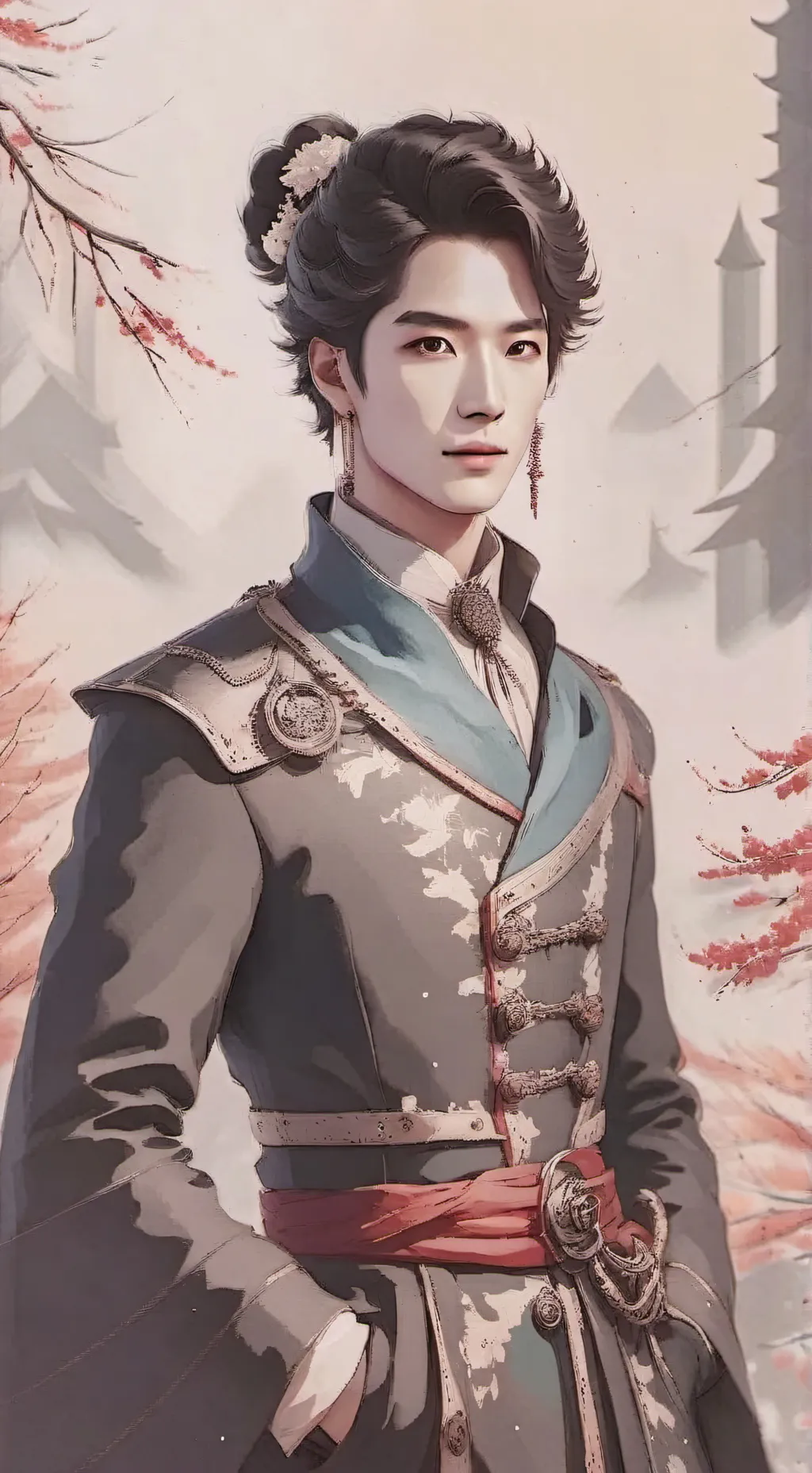 ai character: NANAO  background