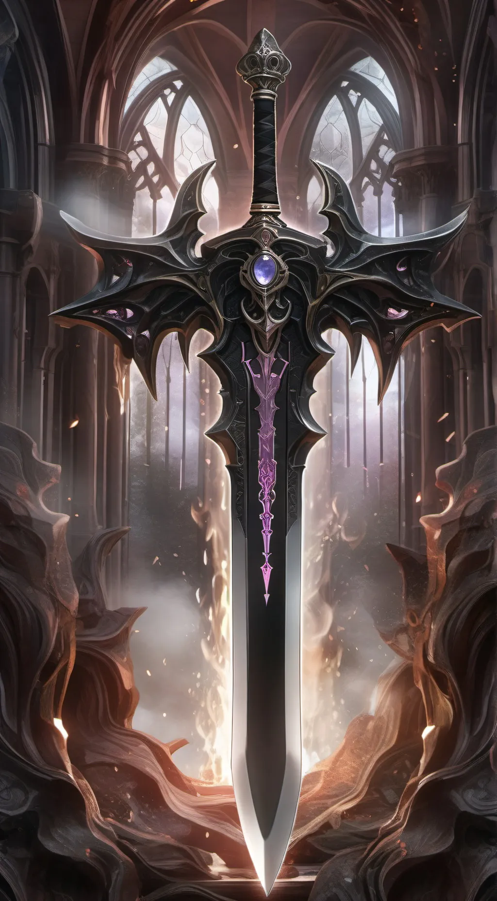 ai character: "Magic Sword But-" background