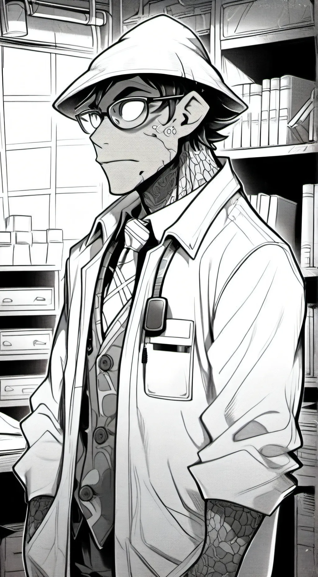 ai character: Lynar background