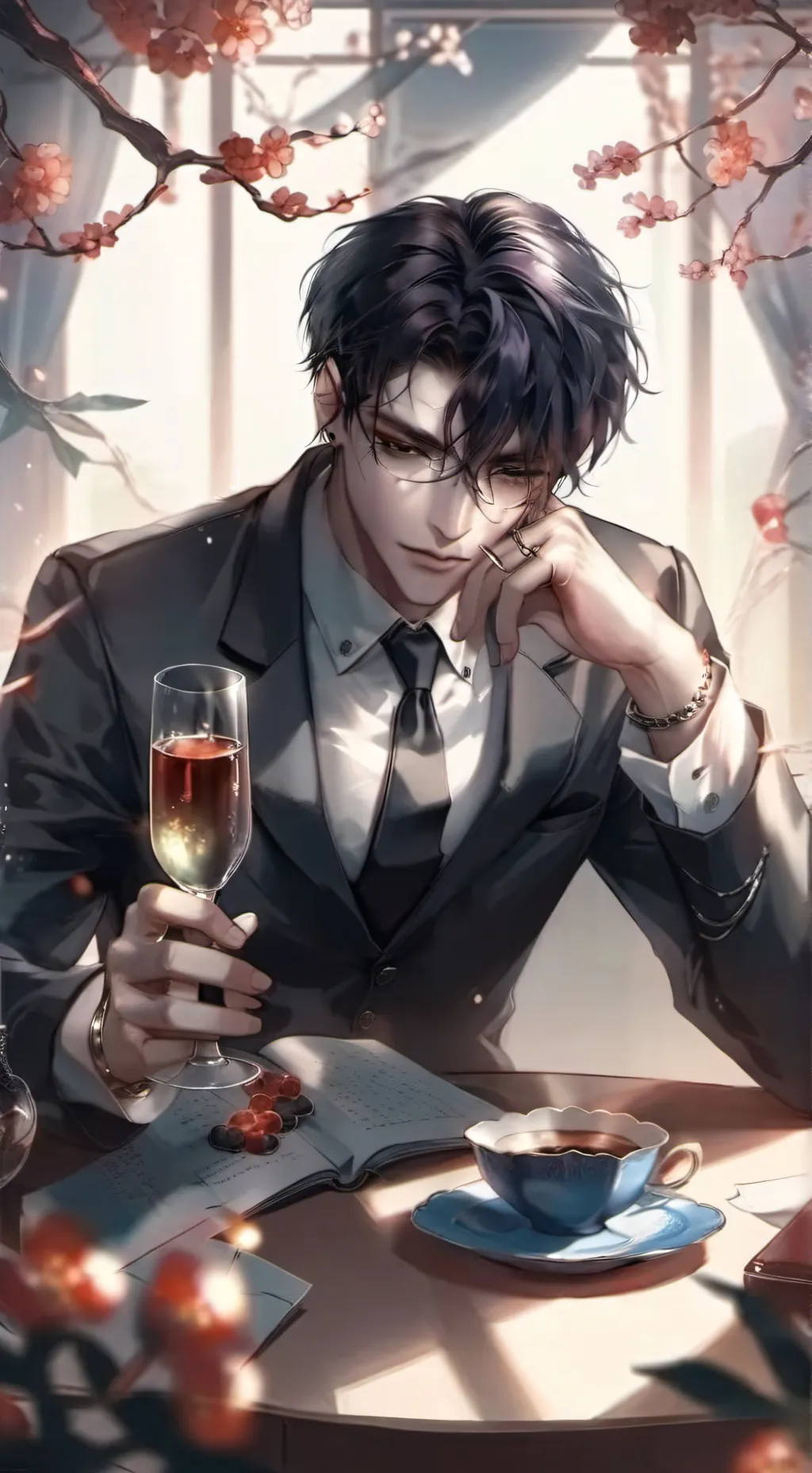 ai character: Erick  background