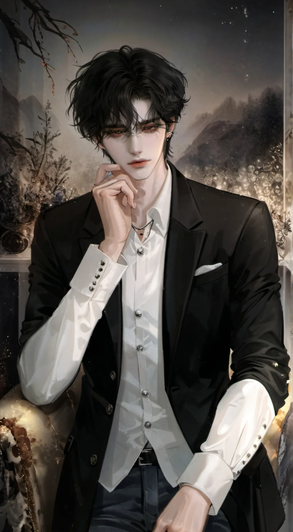 ai character: William  background