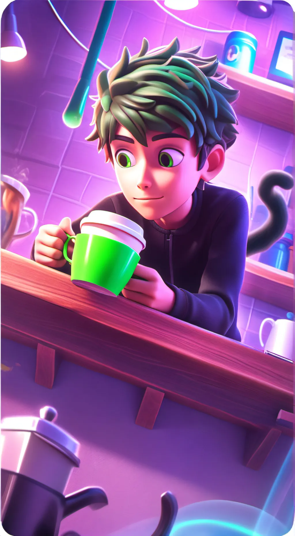 ai character: coffee.mha 1 background