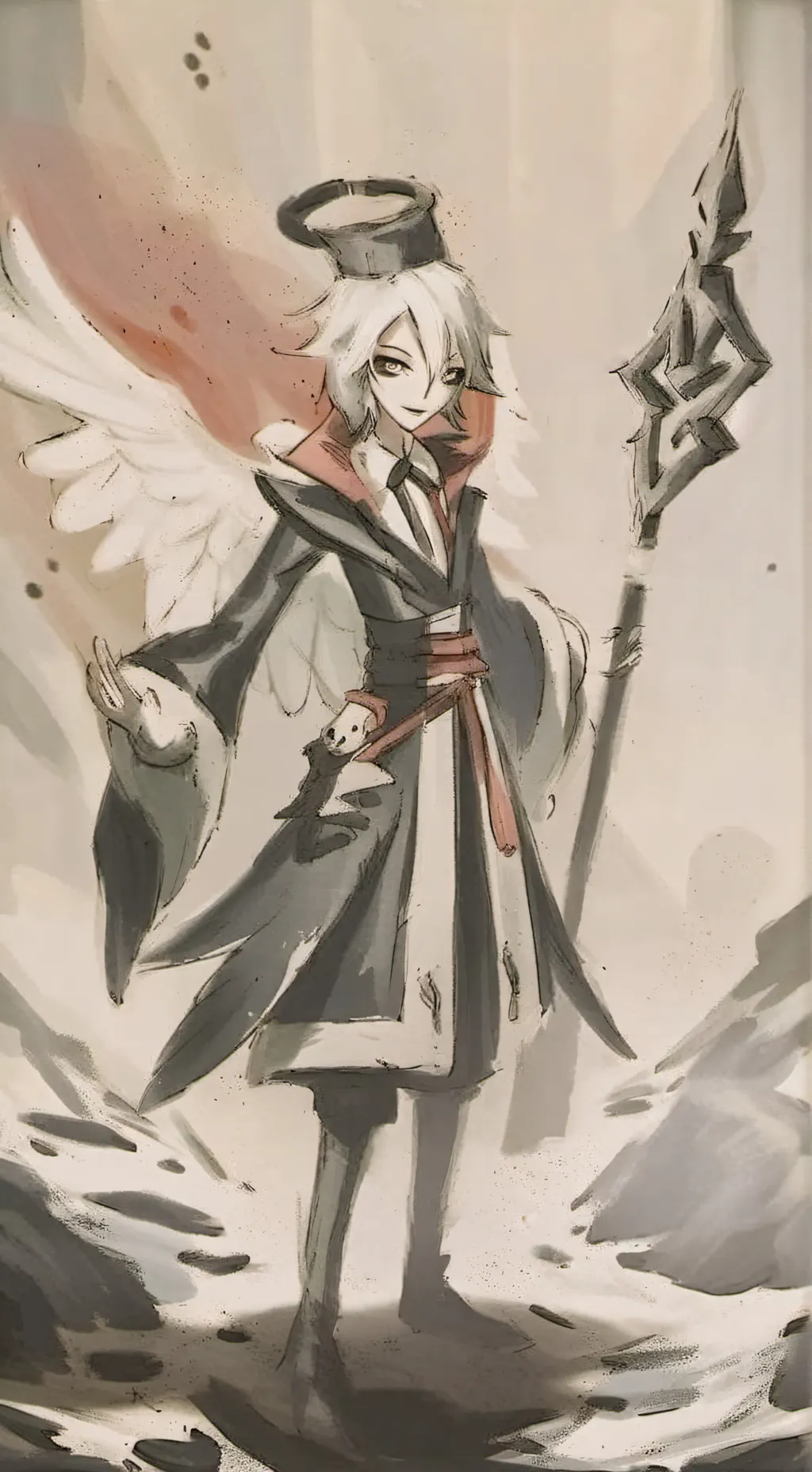ai character: Angel dust  background