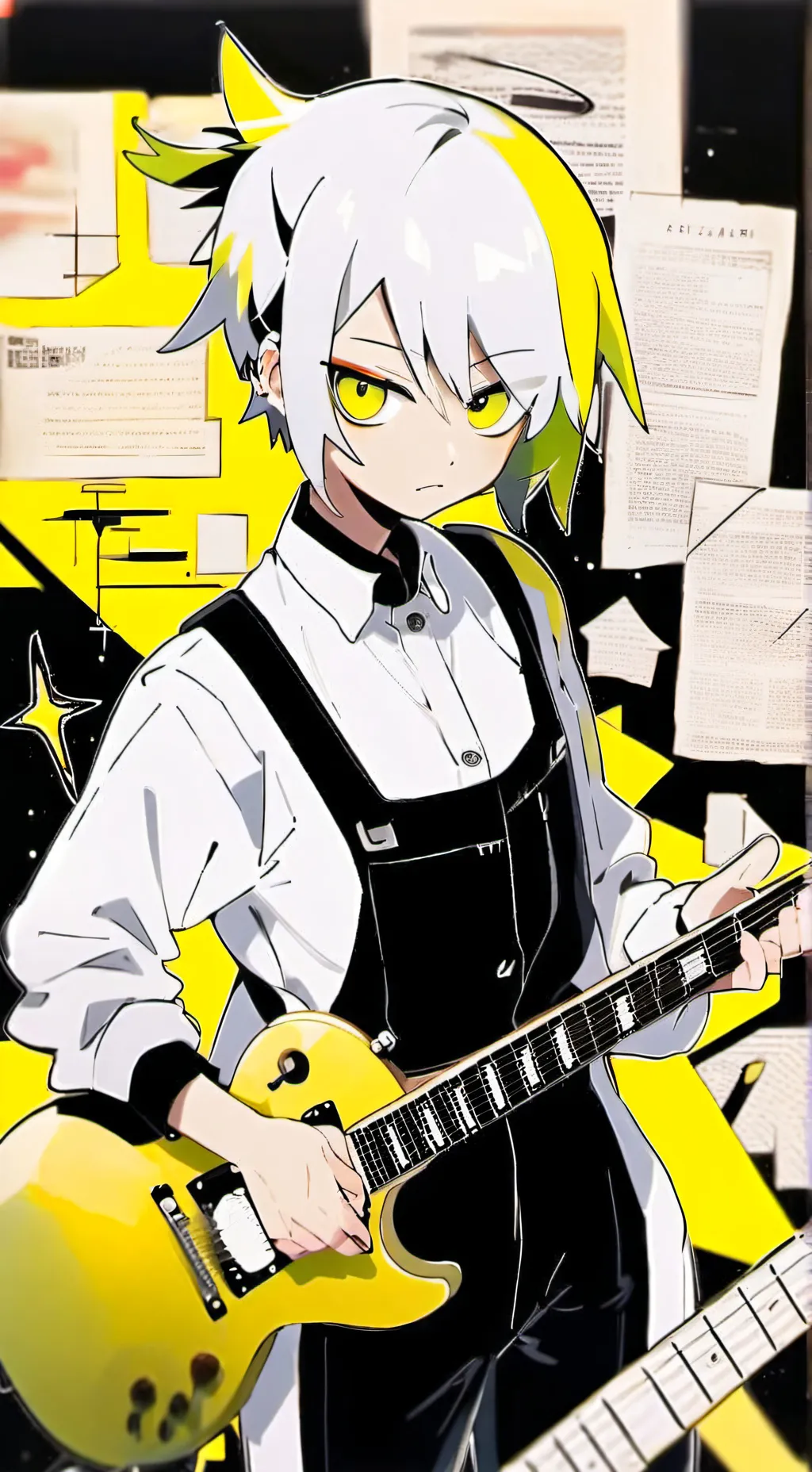 ai character: Dr. Melody Mayhem background