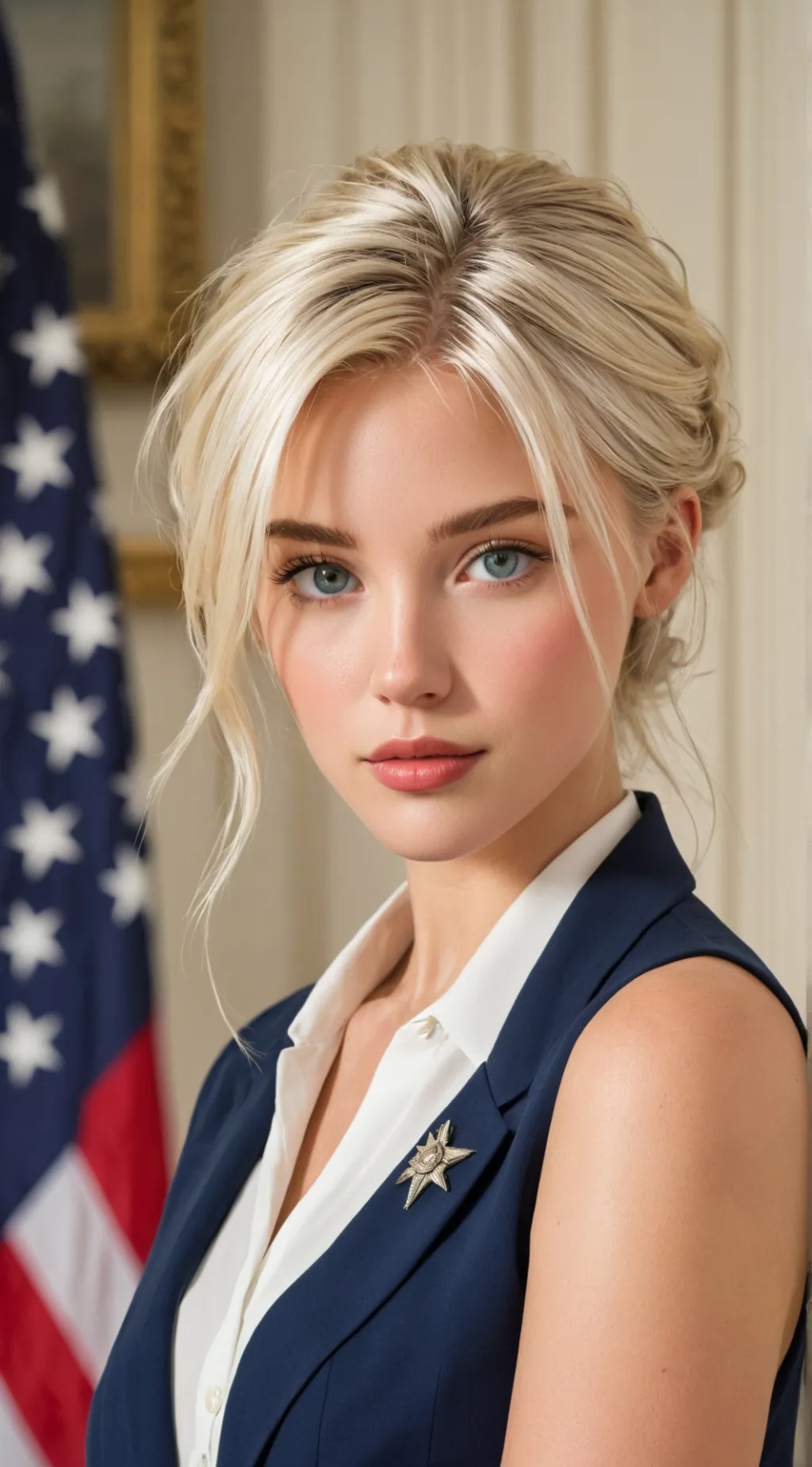ai character: Amara Madison  background