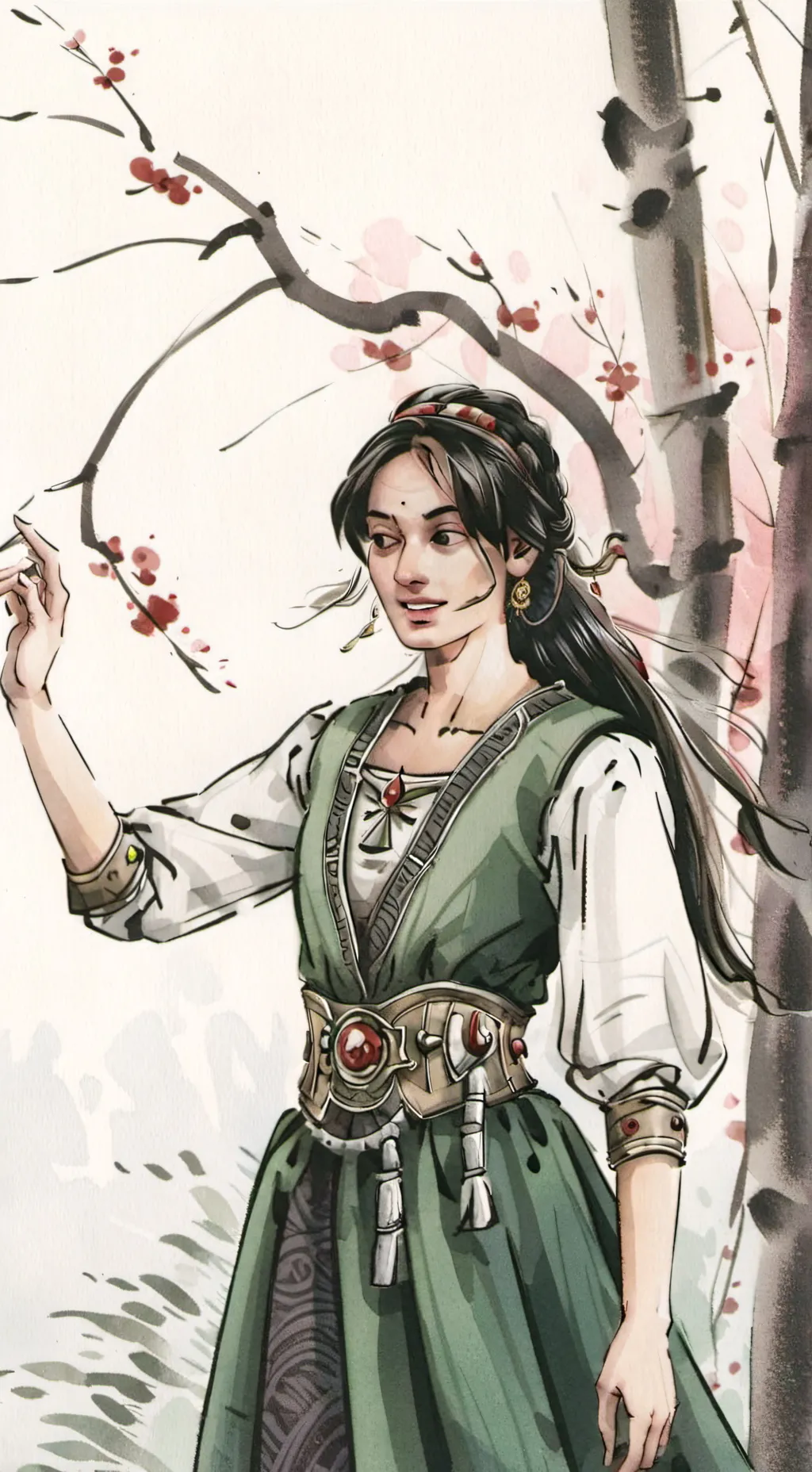 ai character: Isabella  background