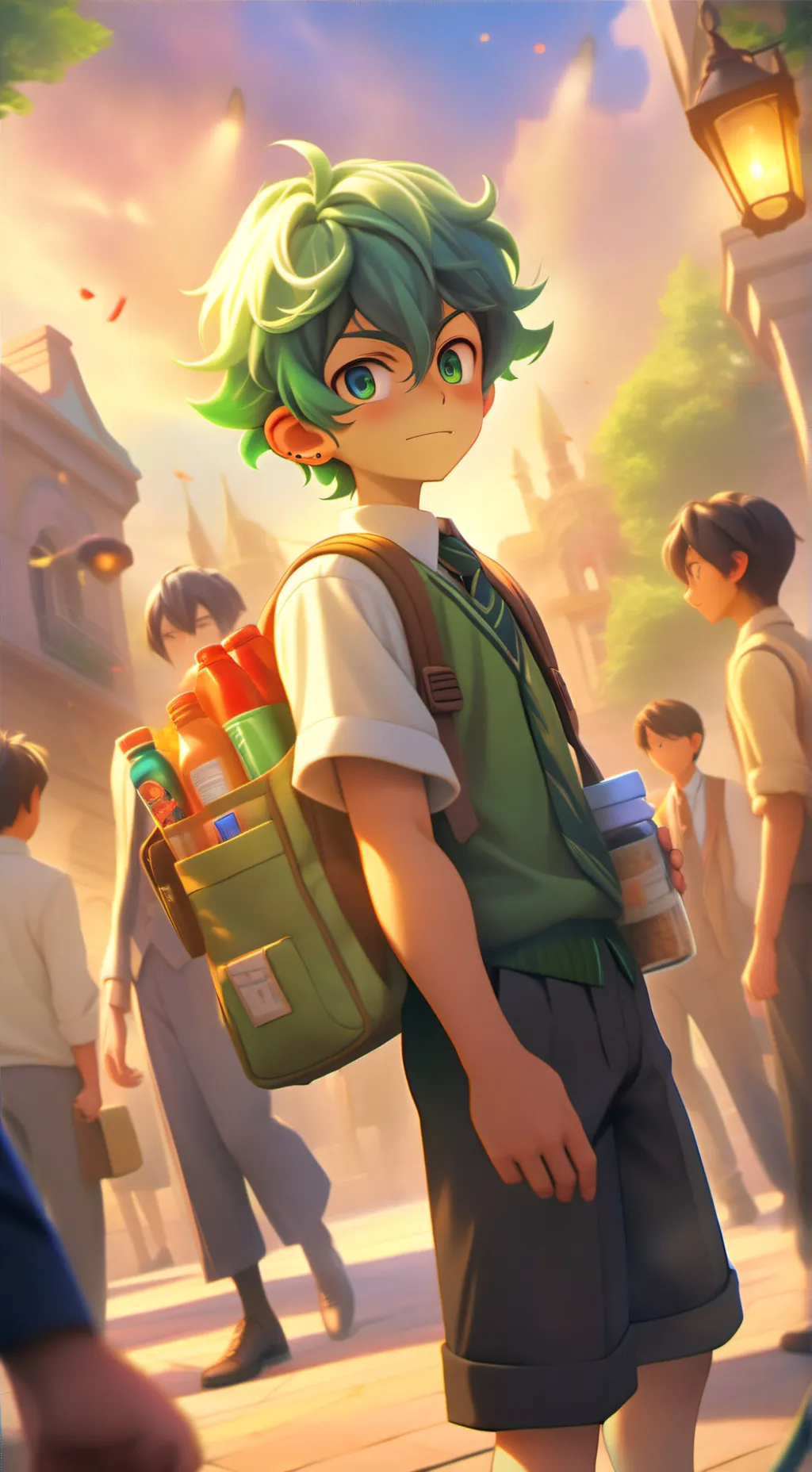 ai character: cannibal quirk background