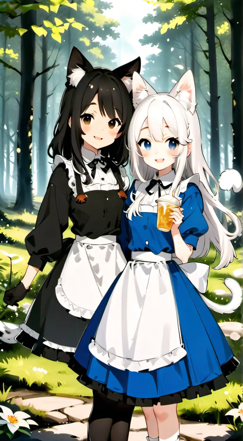 ai character: Crystal&Cherish background