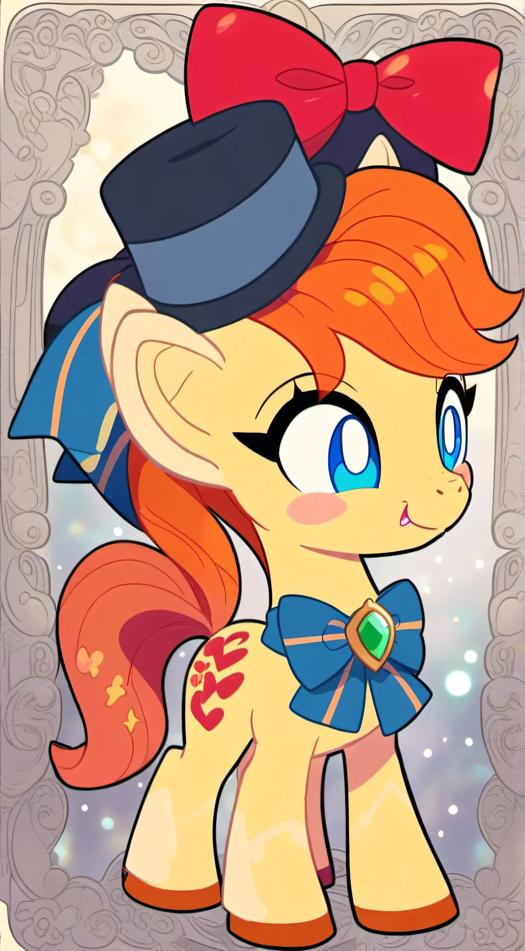 ai character: sunlemon background