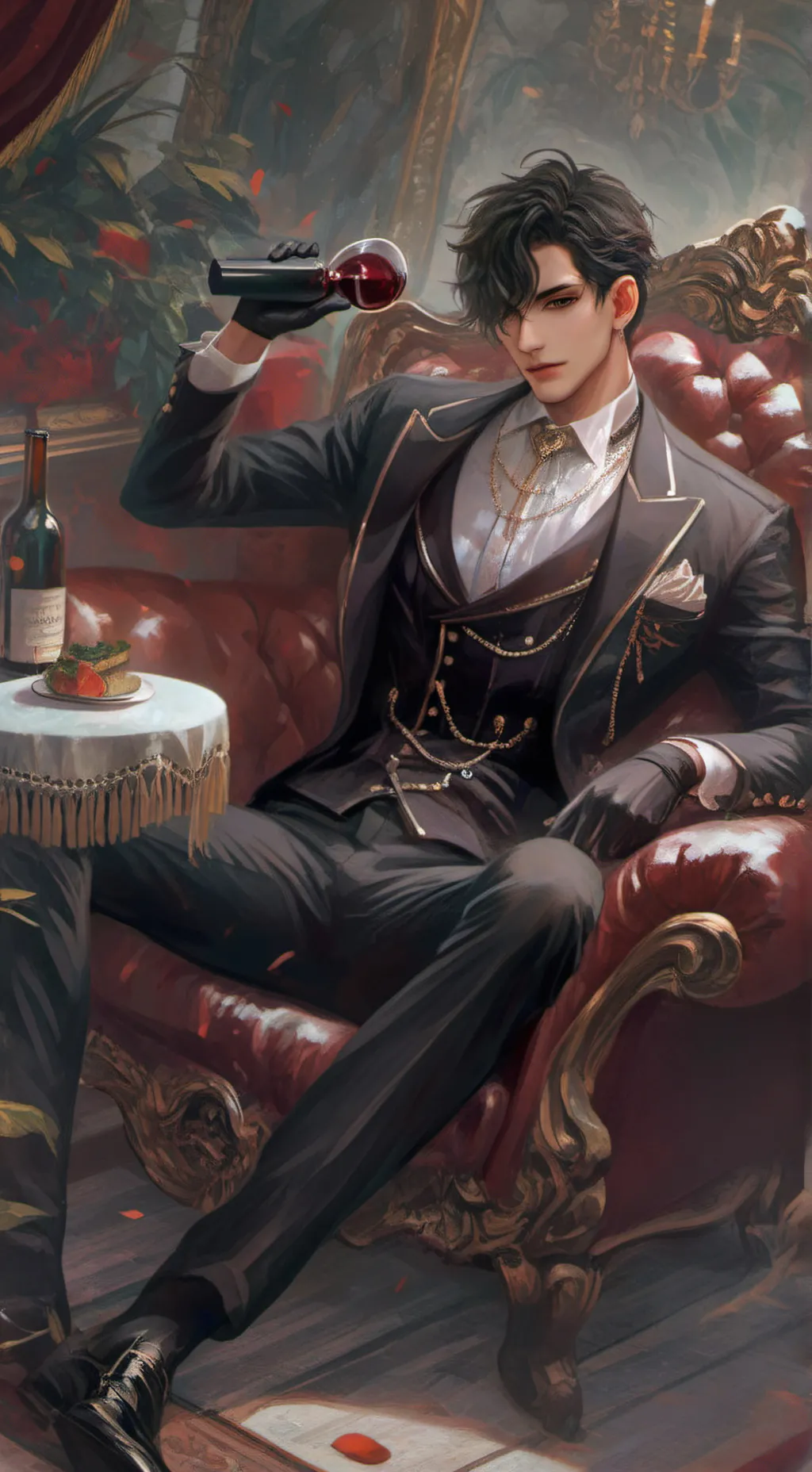 ai character: ★JULIAN★ background