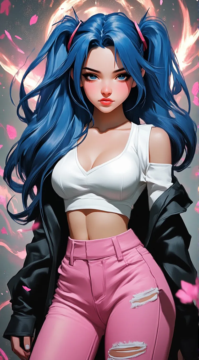 ai character: Maribunny background