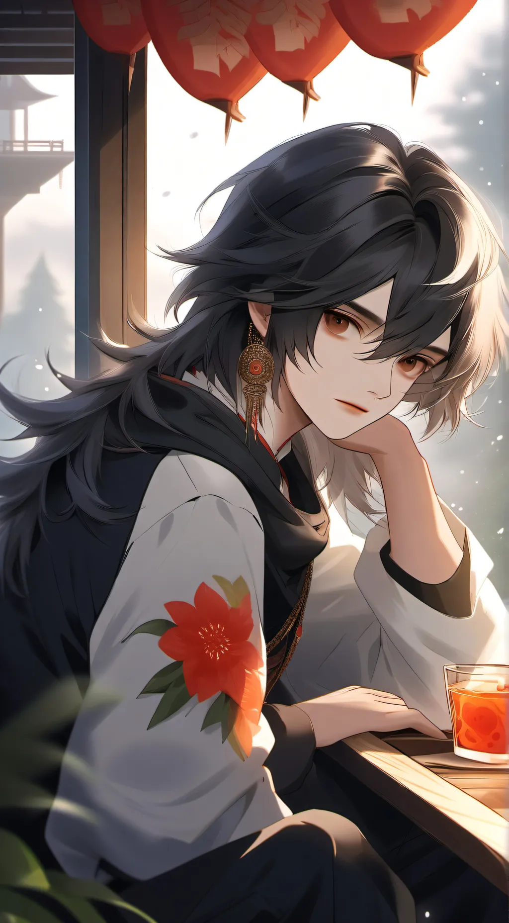 ai character: Hunter  background
