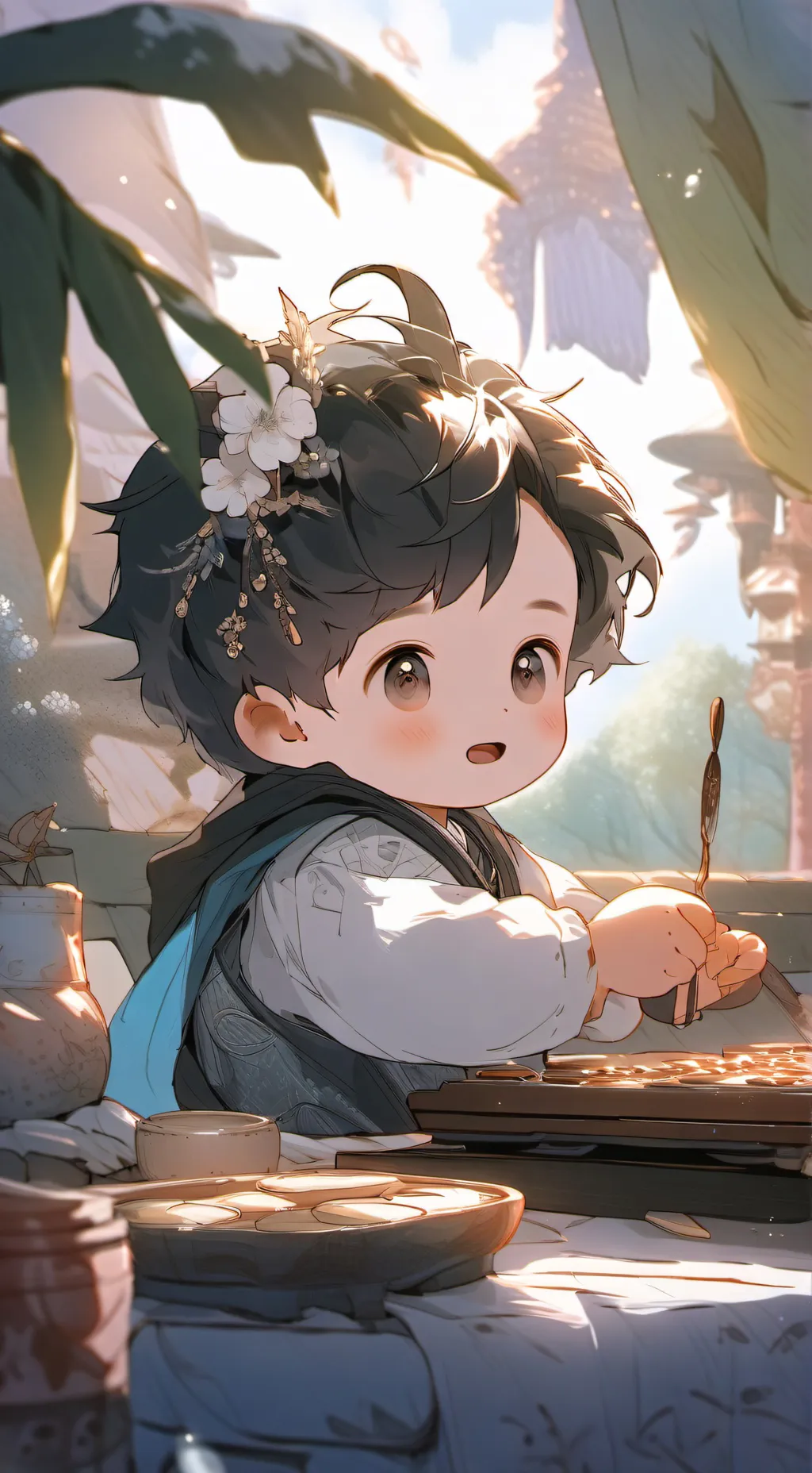 ai character: saja boys background