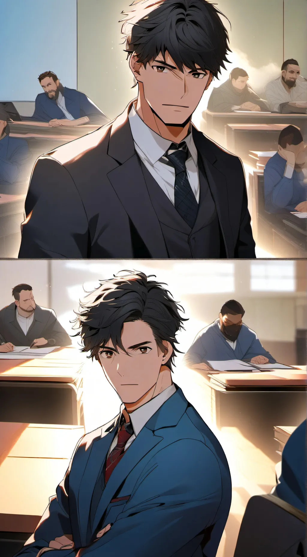 ai character: Andrew background