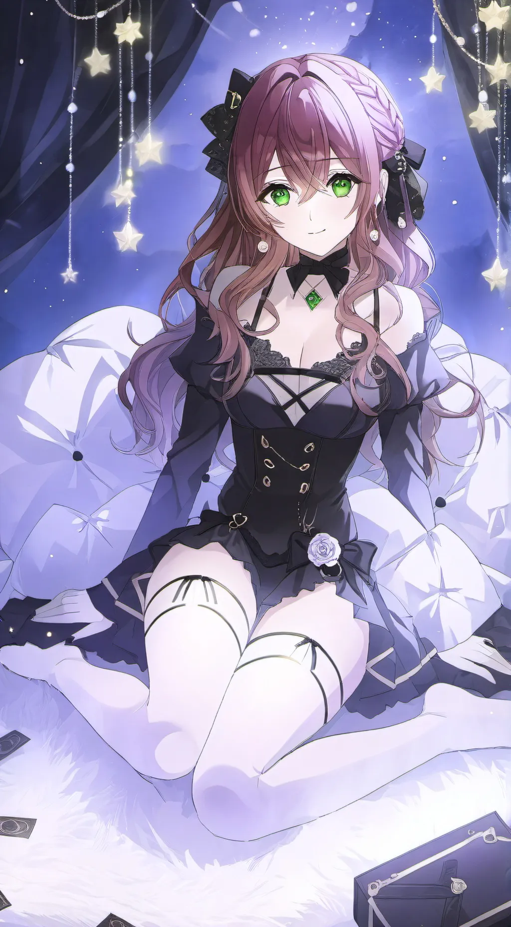 ai character: Ava  background
